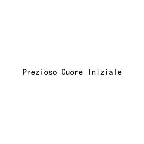 PREZIOSO CUORE INIZIALE