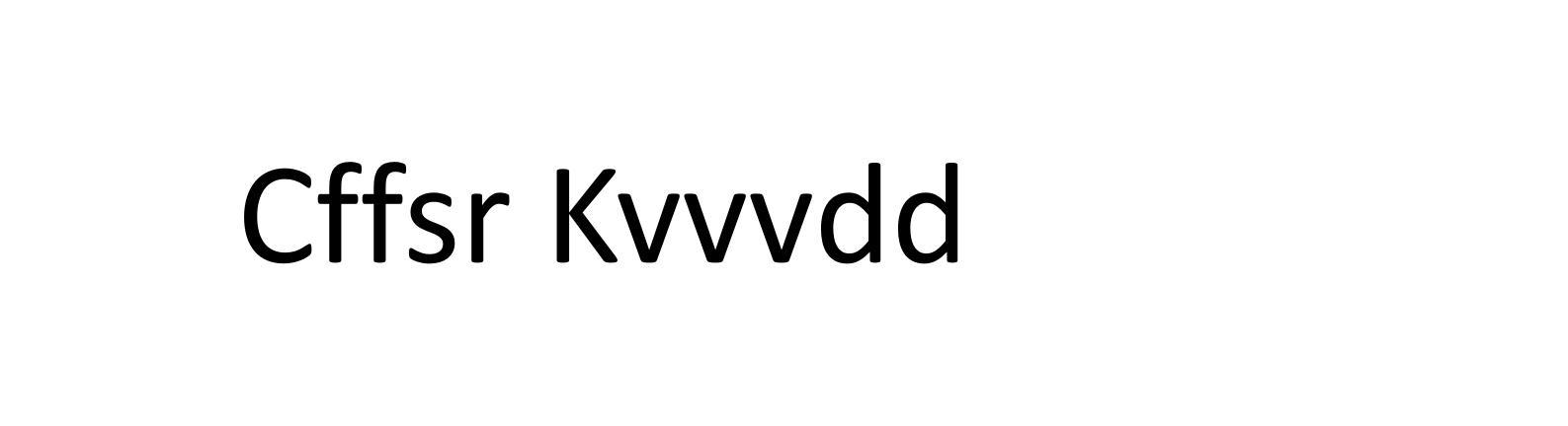 CFFSR KVVVDD