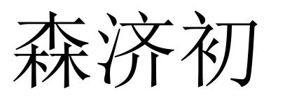 森济初
