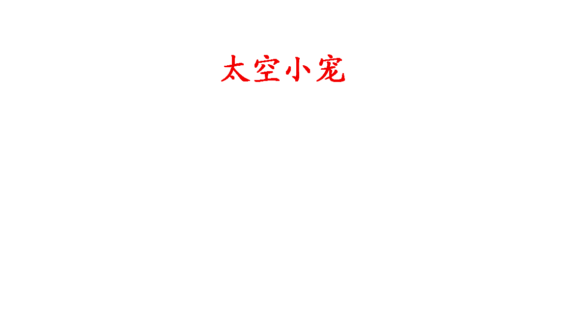 太空小宠