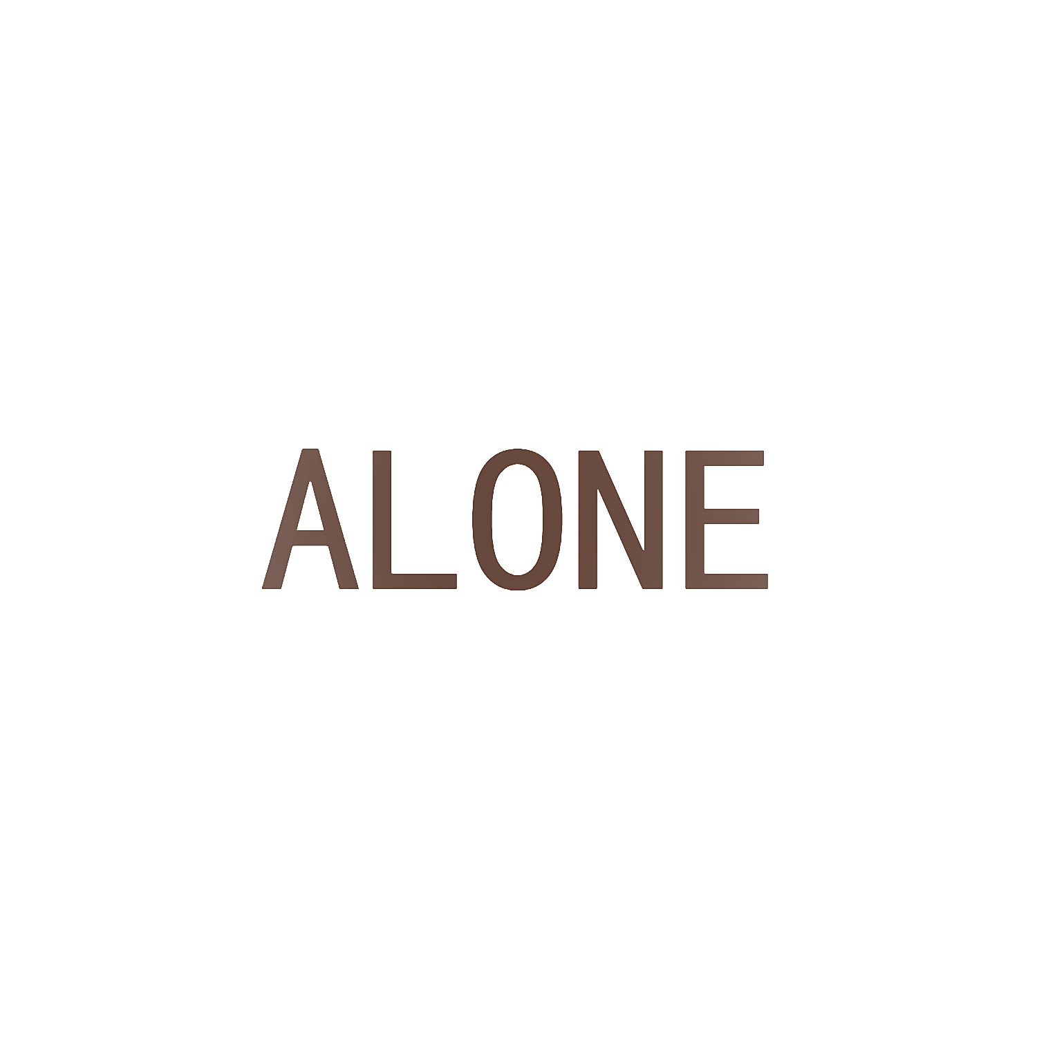 ALONE
